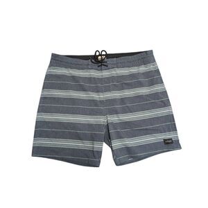 RIP CURL Lay Days Pacific Rinse Stripe 17'' Volley Shorts Men's 38
